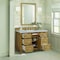 James Martin Vanities 48'' Single Vanity, Light Natural Oak w/ 3 CM Eternal Jasmine Pearl Quartz Top 424-V48-LNO-3EJP - alternate 6